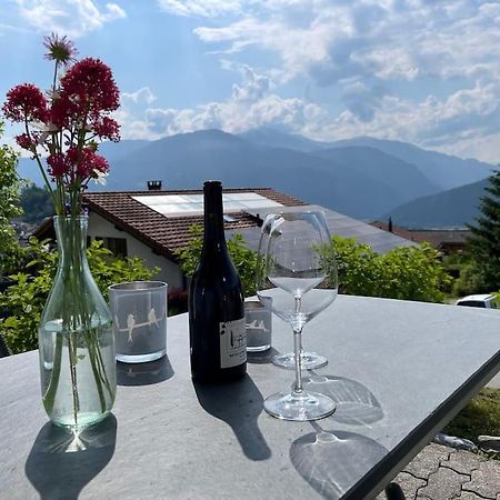 Wohnung Mit Fantastischer Aussicht Trin Dış mekan fotoğraf