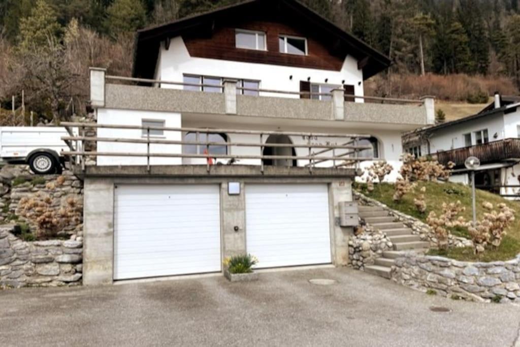 Wohnung Mit Fantastischer Aussicht Trin Dış mekan fotoğraf